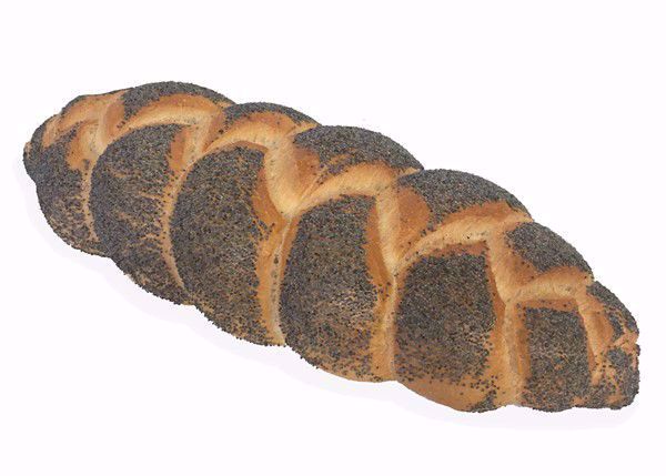 Vlechtbrood klein maanzaad