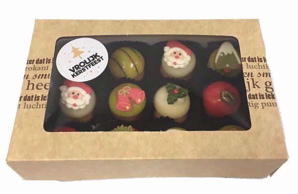 Afbeelding van Petit glace KERST doosje (12)